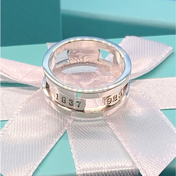 Tiffany & Co 1837 Cut Out Stencil Elements Ring